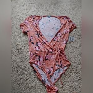 Charlotte Russe Print Bodysuit
